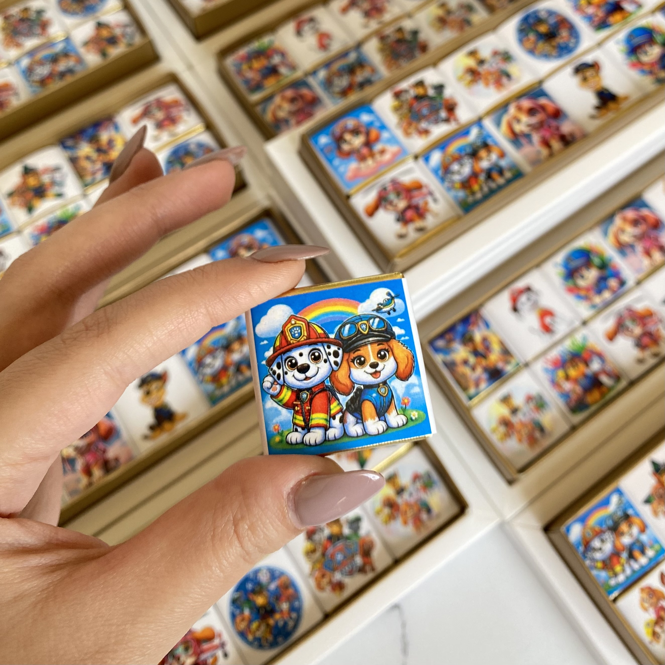 باکس شکلات تم سگ‌های نگهبان (Paw Patrol)