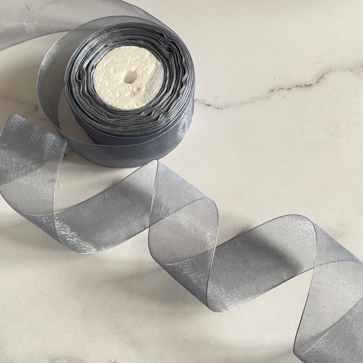 ربان 4سانتی حریر طوسی