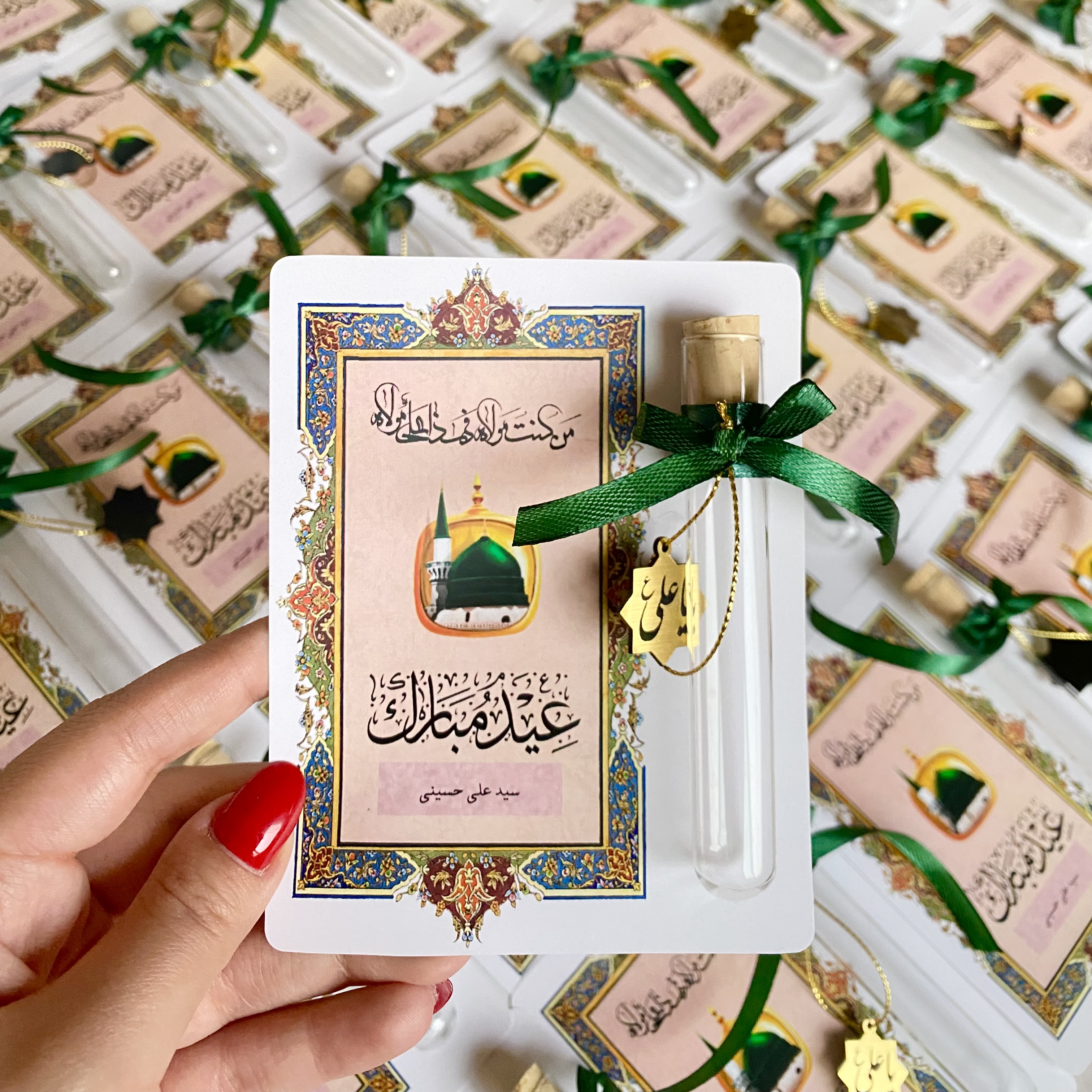 گیفت کارت با بطری جای اسکناس